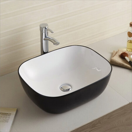 Lavatório ROMANTIC  WHITE & BLACK