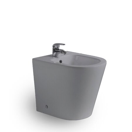 Bidé compacto Cinza mate GLAMIC