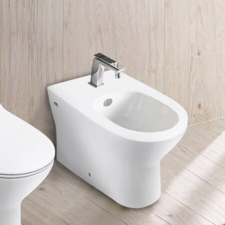 Bidé compacto Branco Brilho ROCK