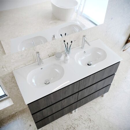 Lavatório Duplo CHANEL WHITE