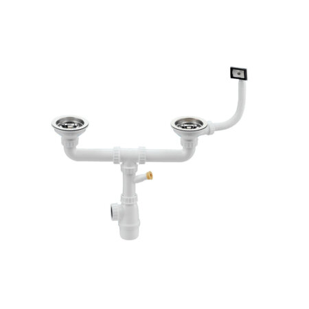 Sifão Lava Louça Duplo