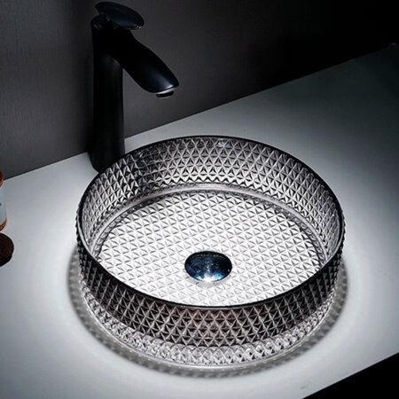 Lavatório GLASS BLACK