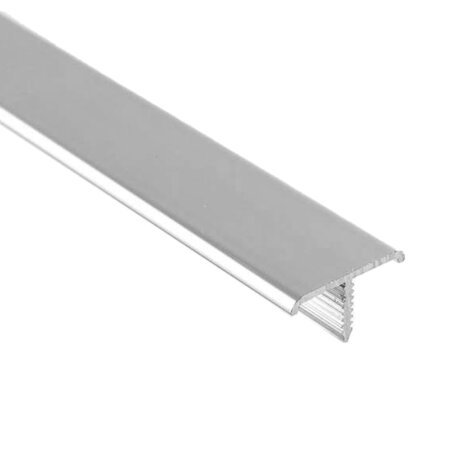 Listelo Aluminio T 10 / 20 mm