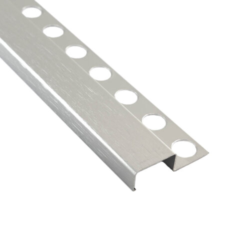 Listelo Aluminio Liso 25 mm