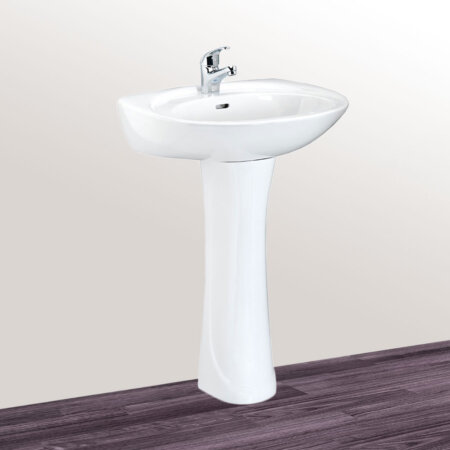 Lavatório Coluna Branco ORBITA